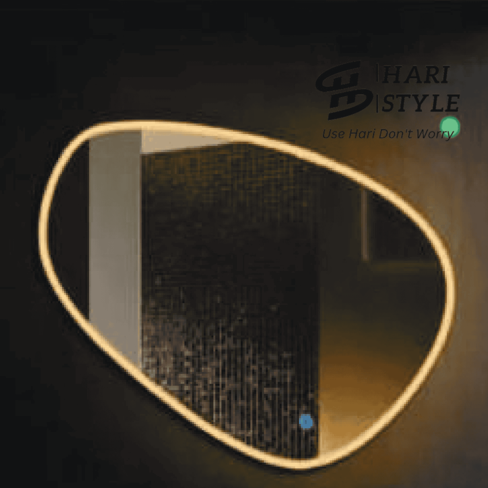 Aluminium frame LED mirror side profile