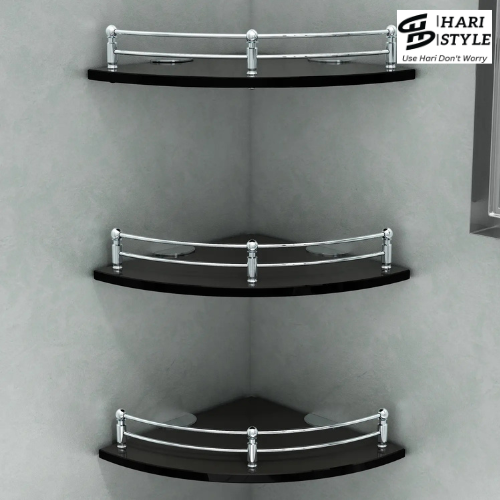 Side view of shelf