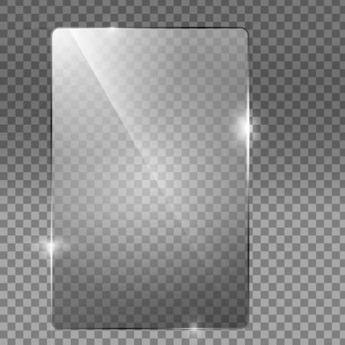 Texture Mirror with fluted frame design